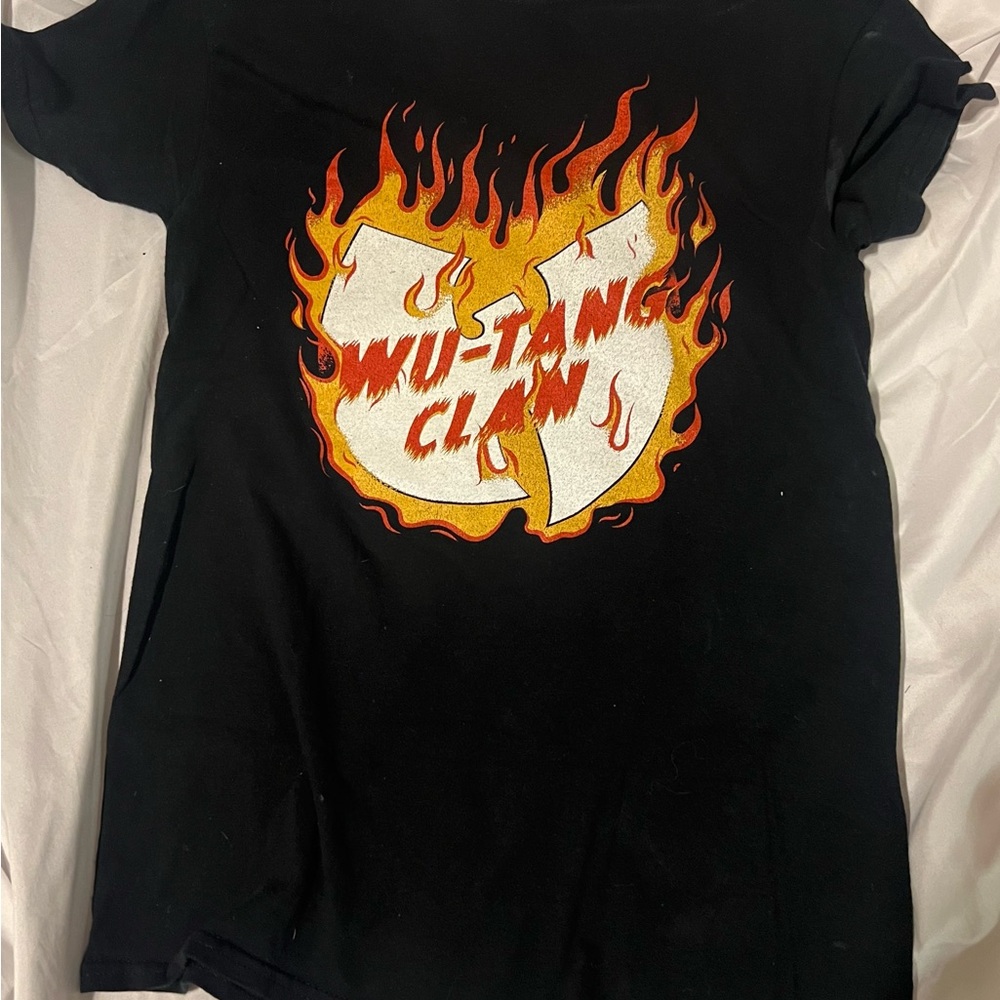 Wu - Tang Clan Flame Logo Men’s S  T - Shirt